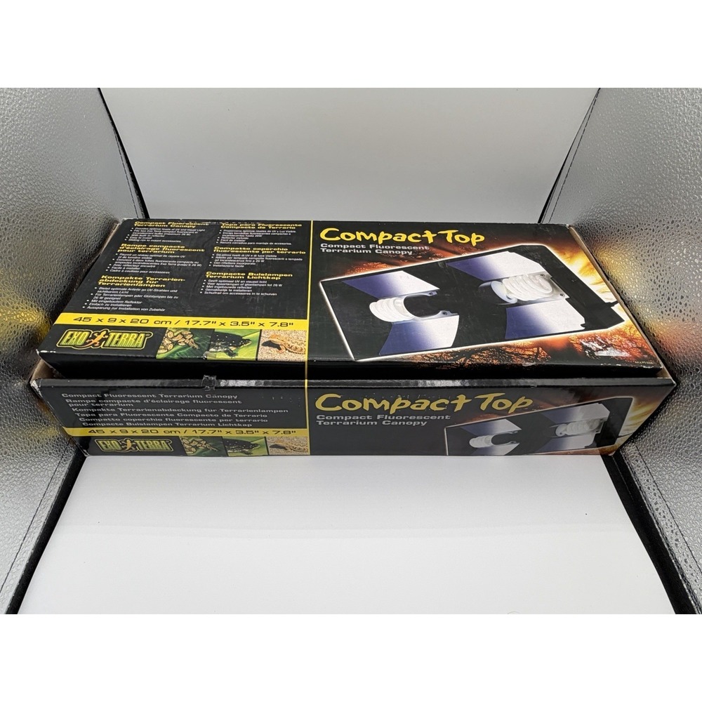 Exo Terra Reptile Compact Top For Vivariums - Small 45x9x20cm